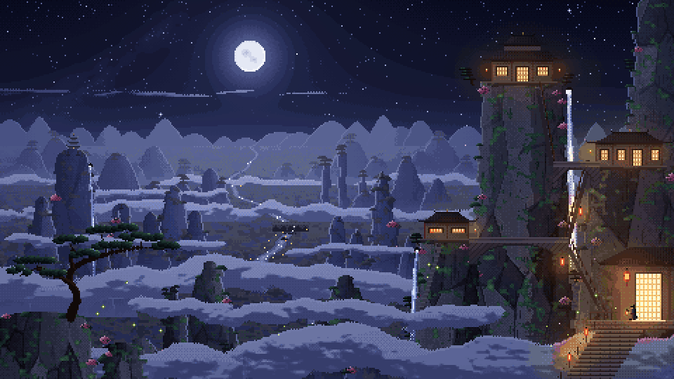 Above the Clouds by moonlight