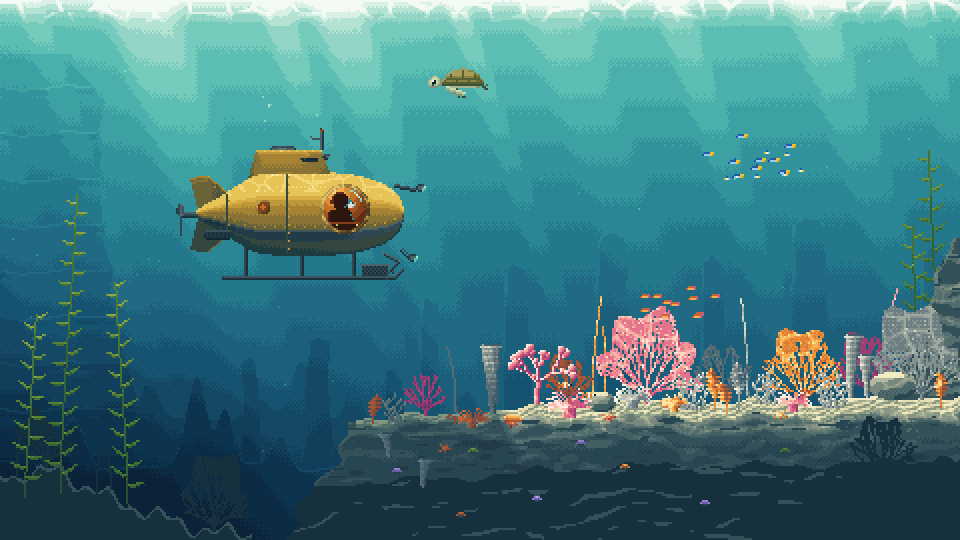 The Depths in sunlight